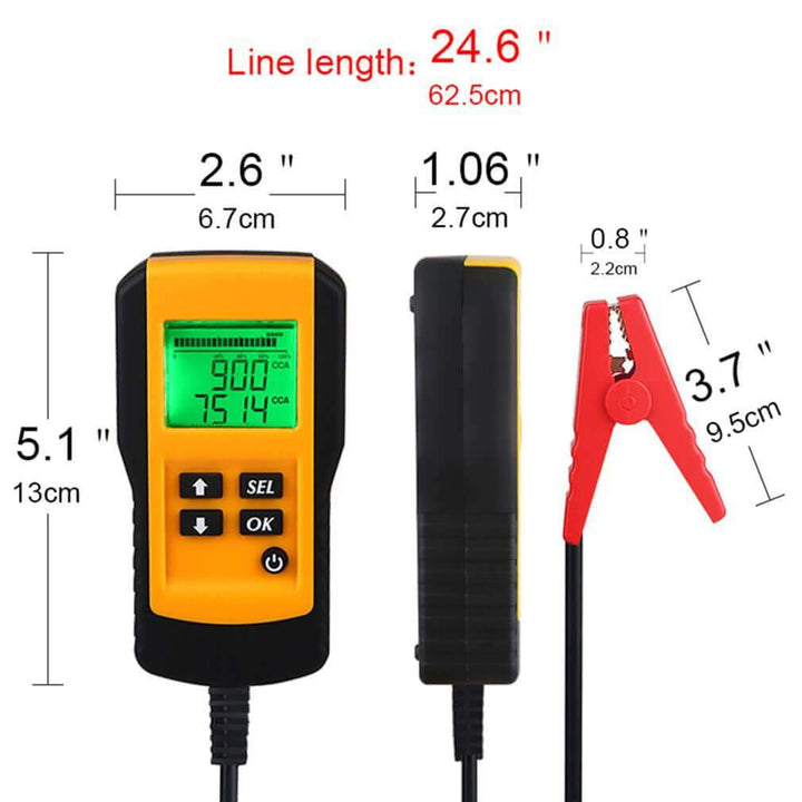 Skanto | Batteribelastning Tester 12V