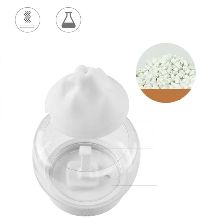 ÉclatScent – Luksus Duft Diffuser med LED Belysning Skanto