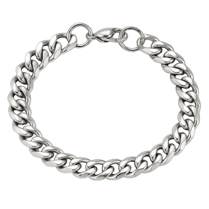 Skanto | Armored Chain Rustfritt Stål Armbånd med Justerbart Design