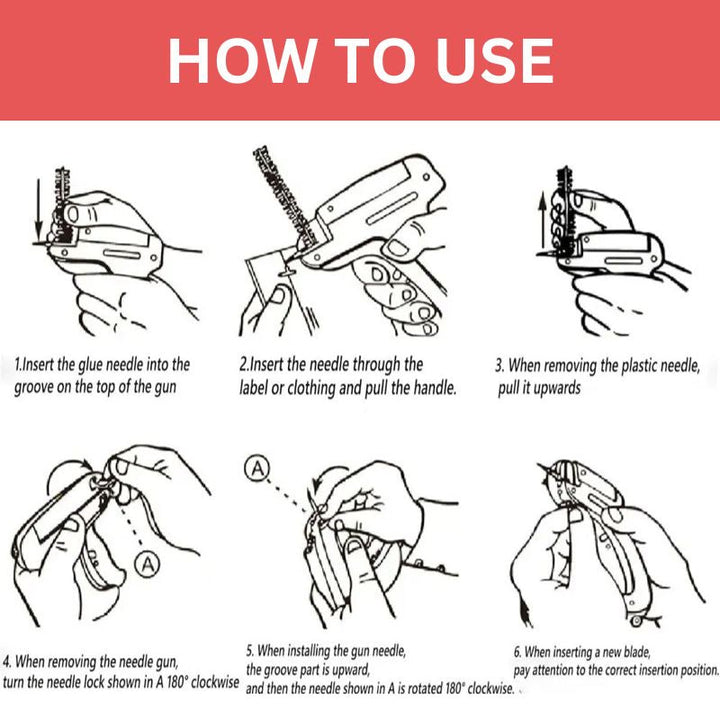 Skanto | Mini Stitch Gun For Clothes