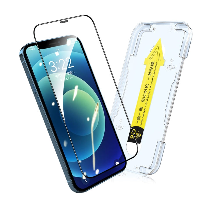 Skanto | For iPhone 12 Pro Max ENKAY Quick Stick herdet glassfilm