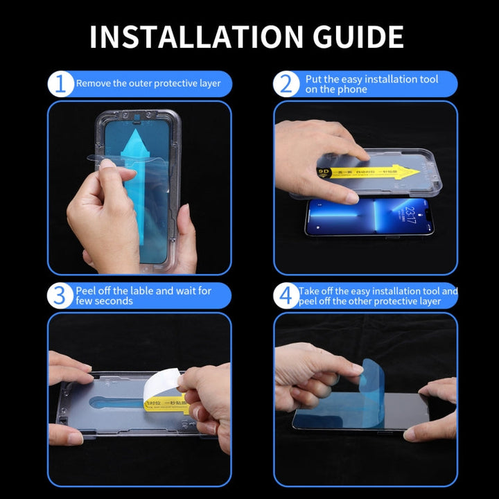Skanto | For iPhone 12 Pro Max ENKAY Quick Stick herdet glassfilm