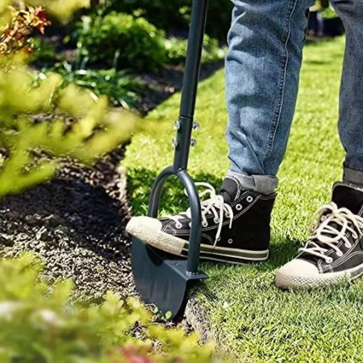 Skanto | EdgeMaster Randleder | Halvmåne Design med Bølgekant | Håndverktøy for Rene Plenkantene & Blomsterbed