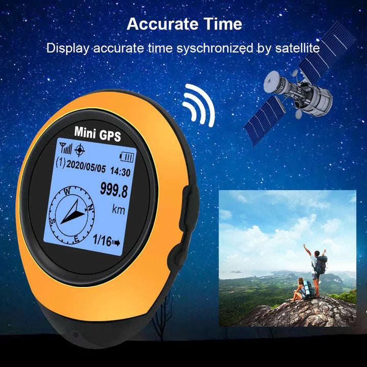 Skanto | Kompakt Satellitt GPS Navigator Høypresisjons Kompass Tracker Enhet