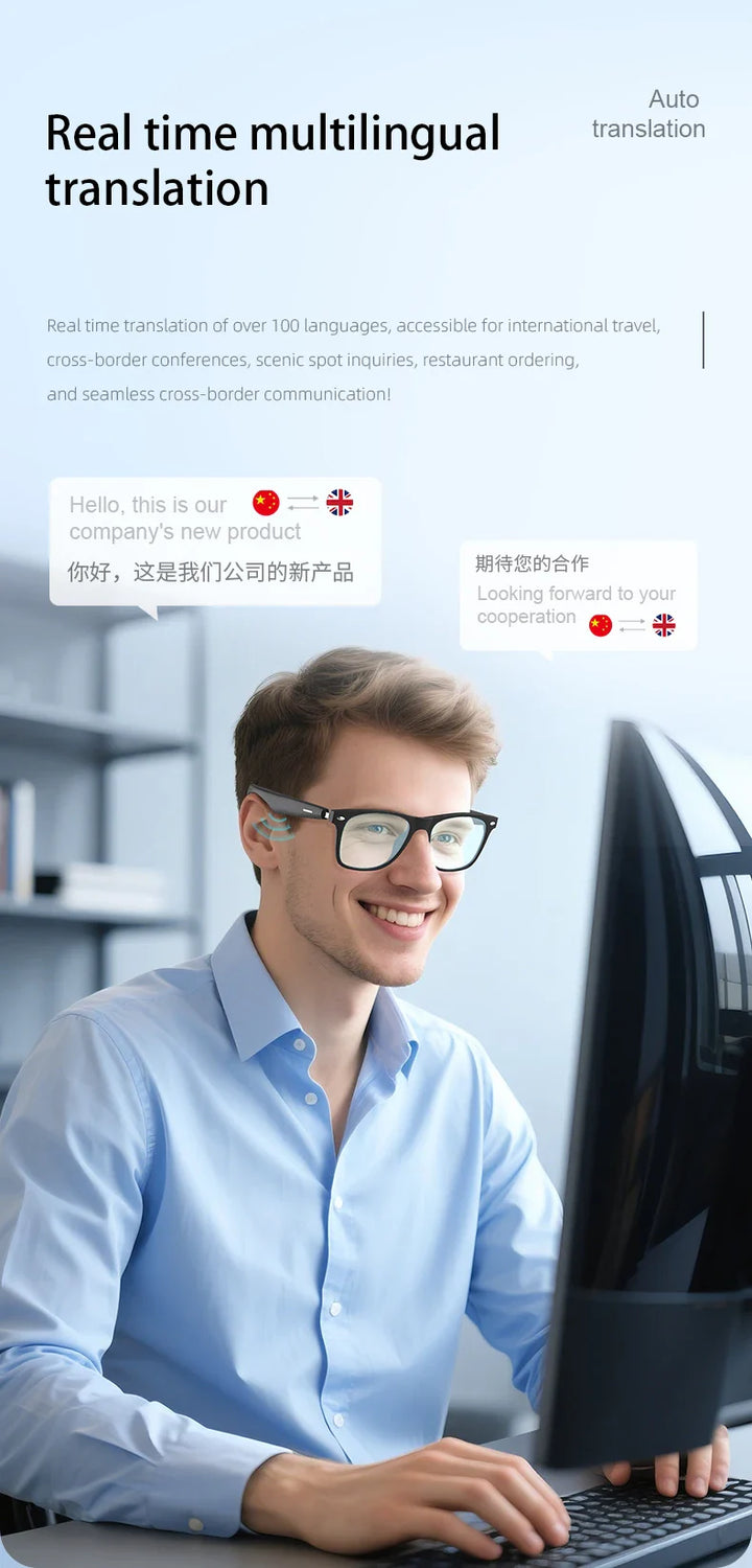 Skanto | Smart AI Oversettelses Solbriller