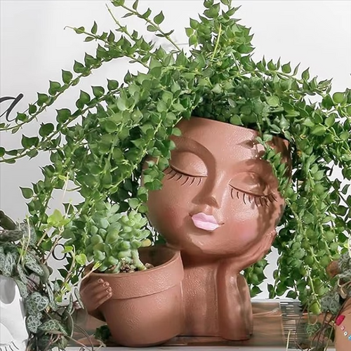 Skanto | Chic Dual Face Hodeplanter for Innendørs og Utendørs Bruk