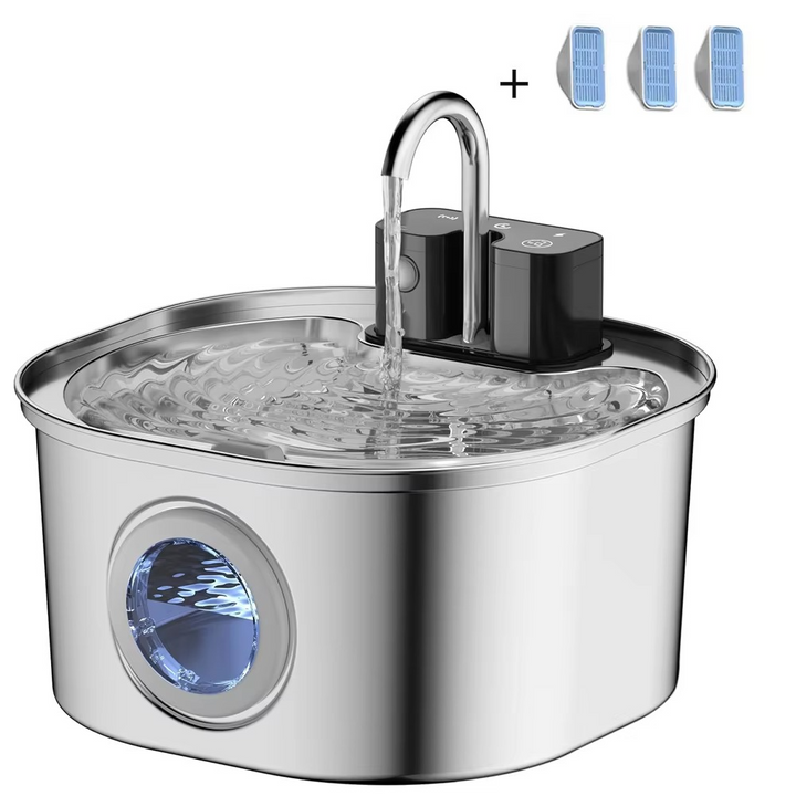 Skanto | Store kapasitets automatisk pet hydrasjonsstasjon med USB-lading og smart sensor