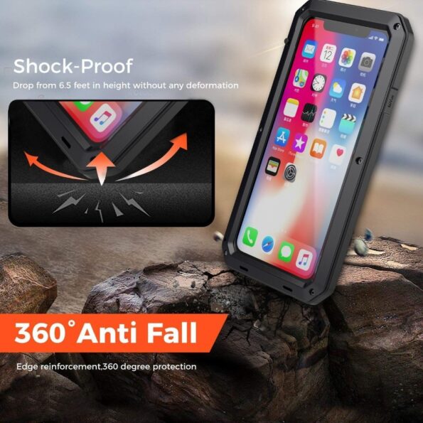 Skanto | TitanGuard iPhone-deksel – Ultimat beskyttelse for din iPhone – Støtsikker, ripebestandig