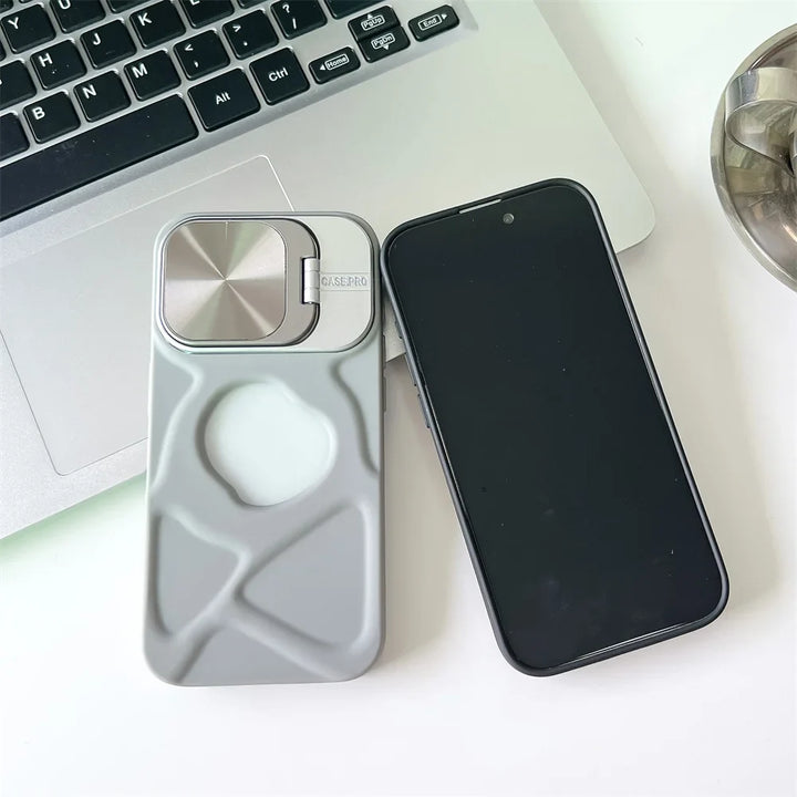 Skanto | Magsafe Silikon Linse Flip iPhone Etui