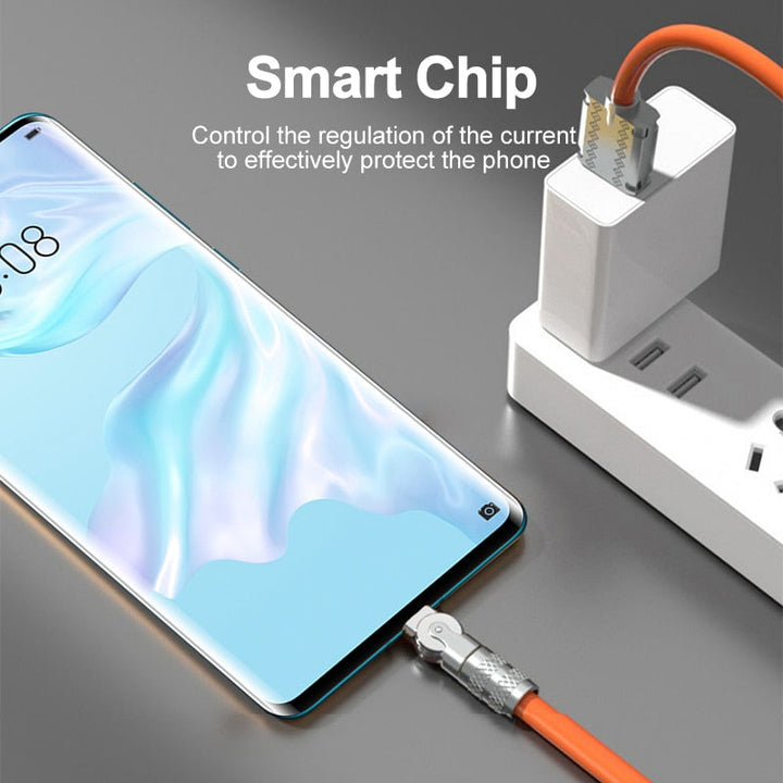 Skanto | Cord Master Telefon Hurtiglading Rotasjonskabel