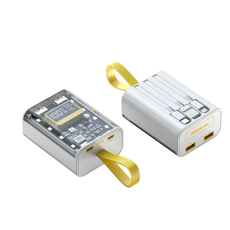 Skanto | Transparent Insight Hurtigladings Powerbank