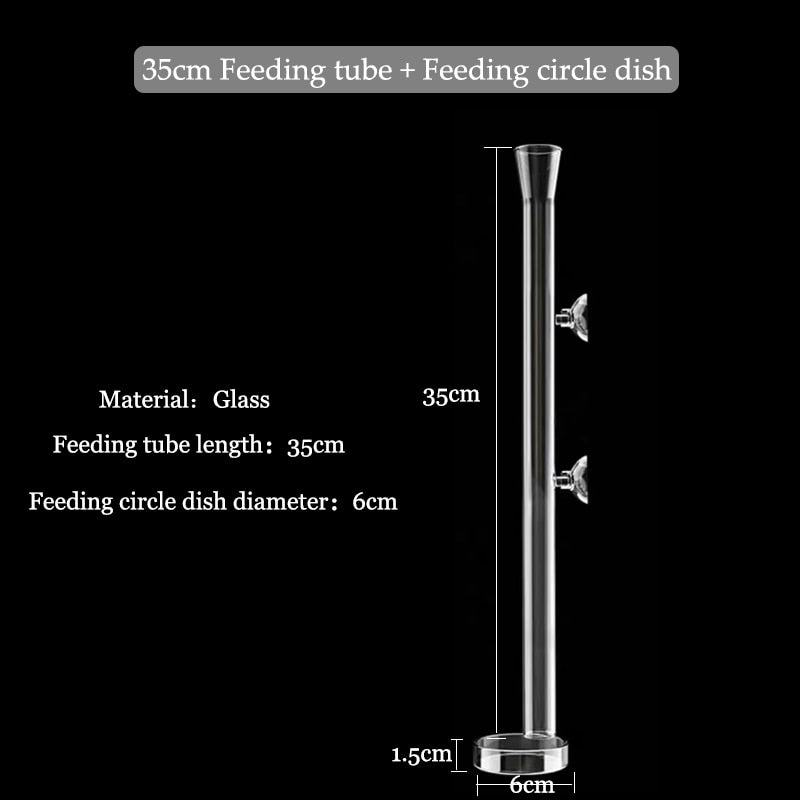 Skanto | Transparent Akvarium Glass Tube Fisk Materiell