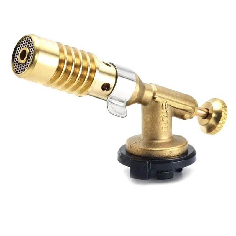 Skanto | Flammex Pro Loddebolt | For butang | Justerbar flamme opp til 1300 °C | Kompakt & ergonomisk | Ideell for kjøkken & utendørs