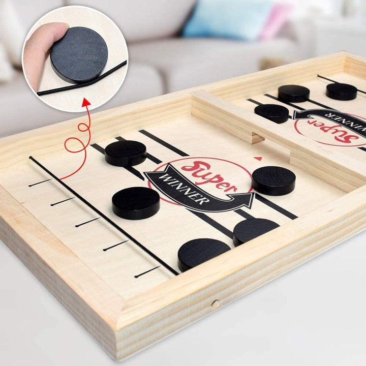TimberHockey Spill - Trebordspill for Far & Sønn Skanto