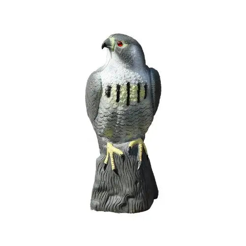 Norvo | Falcono BirdGuard Fugleskremme Rovfugl Decorativ Figur | Realistisk Ørn Lokkefugl Laget av Plast | For Hage & Balkong