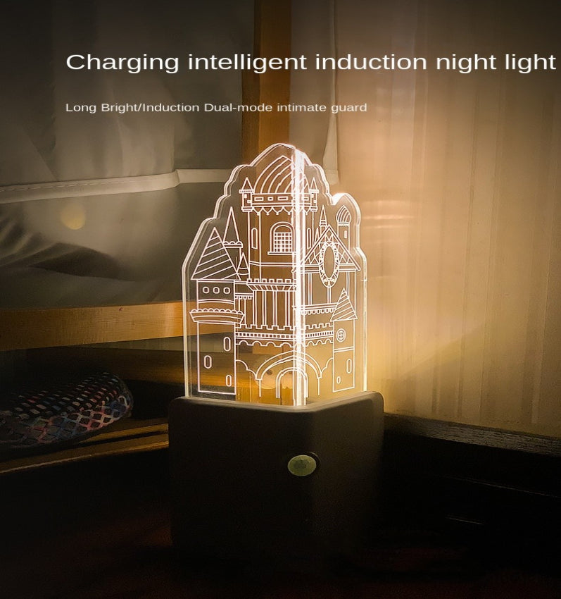 Skanto | 3D LED Oppladbar Vegg Nattlampe