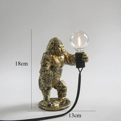 Skanto | Sint Gorilla Bord Nattlampe