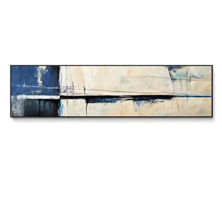 Modern Abstract Wide Format Wall Art Fine Art Canvas Print Pictures for Living Room Over Sofa Art for Bedroom Over Bed | Skanto