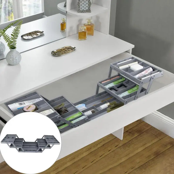 Skanto | Multi Level Sammenleggbart Organizer Skuff
