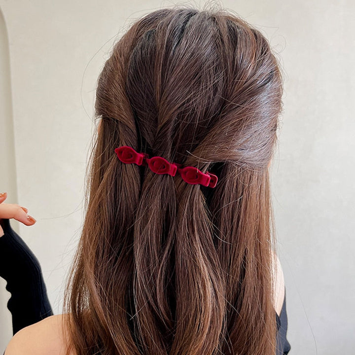 Skanto | Flettet Rask Styling 3-Lags Klemme Hårpinne