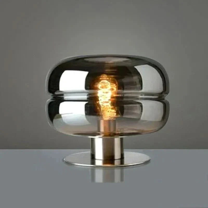 Skanto | Skandinavisk Glass Bordlampe – AuroraForm E27