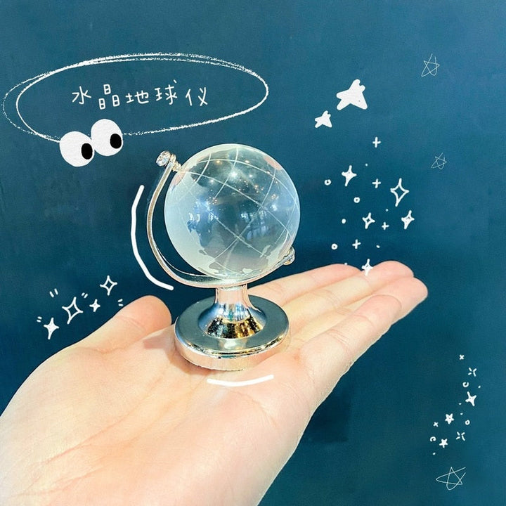Klar Transparent Miniatyr Glass Jordklode | Skanto