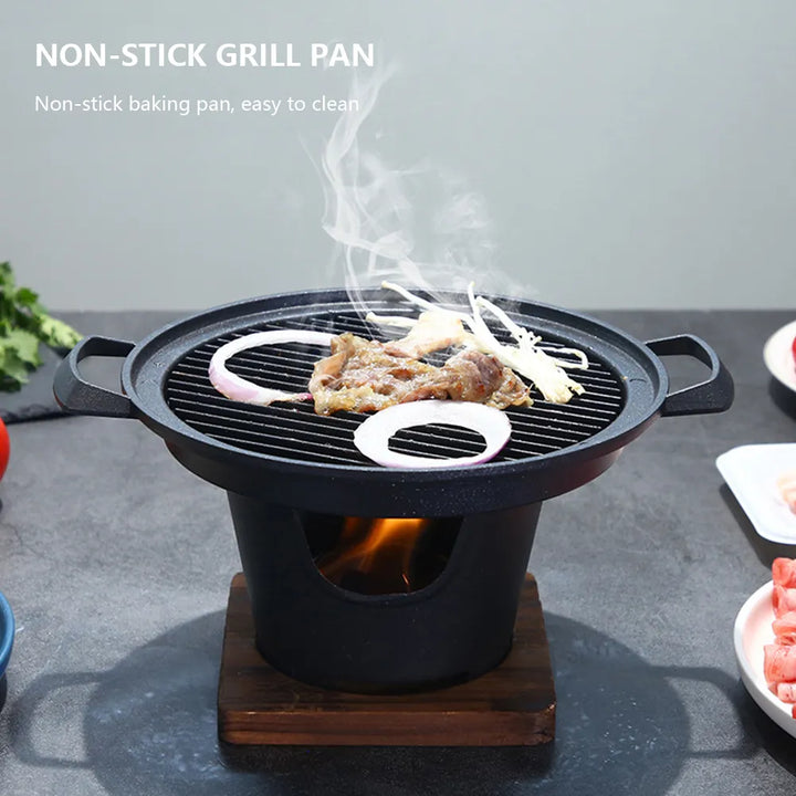 Skanto | Mini BBQ Non-Stick Japansk Grill