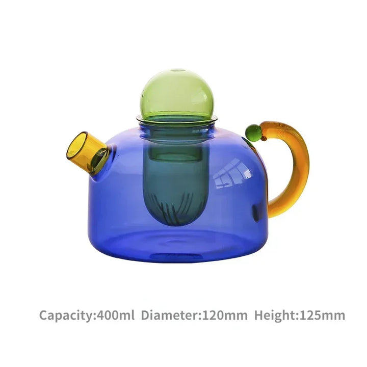 Skanto | Vintage Fargerik Glass Teapot