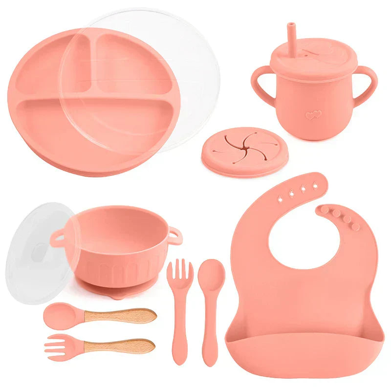 BabyCare Set - 10-delt BPA-fri serviset for barn