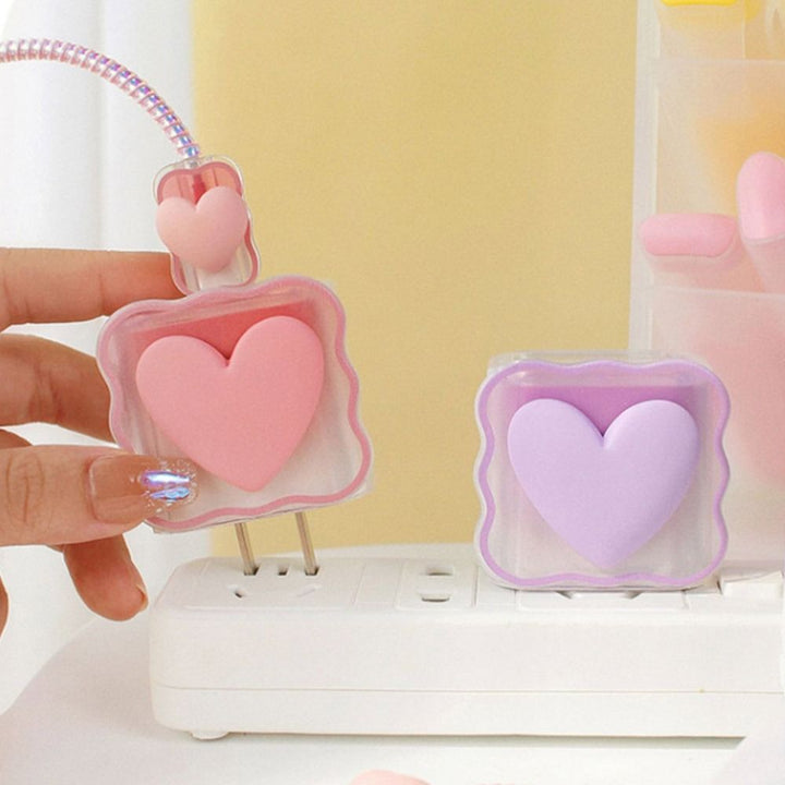 Skanto | Transparent Love Laderkabel Beskyttelsesdeksel