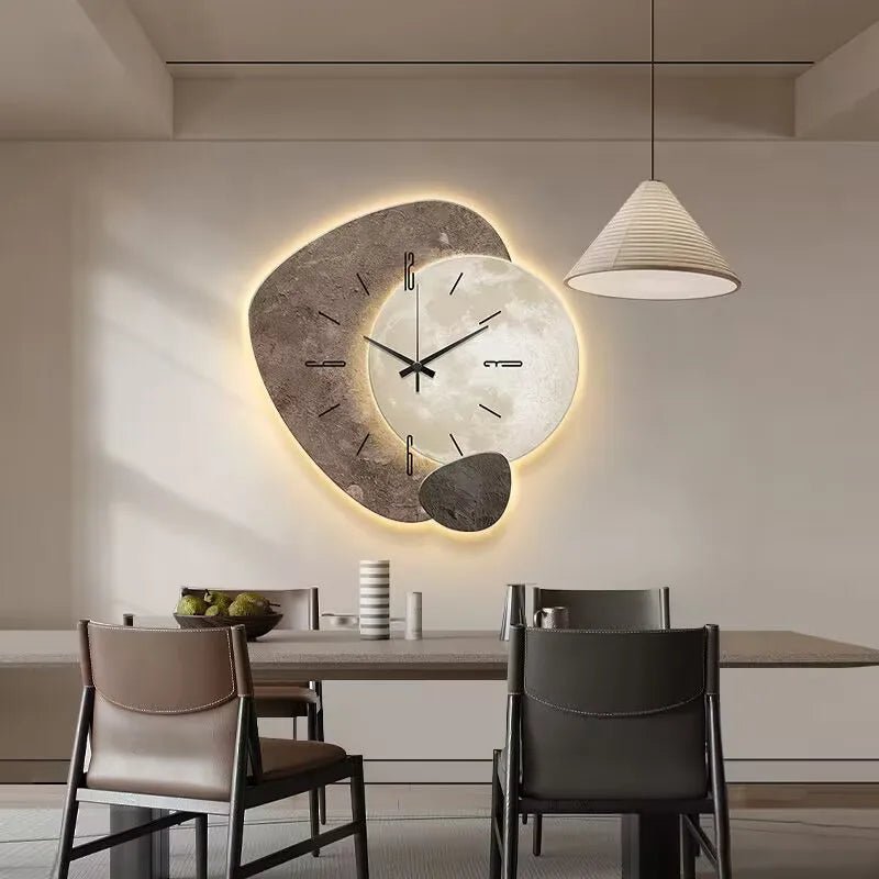 Skanto | Minimalistisk Veggklokke i Skandinavisk Design - NordiqTime