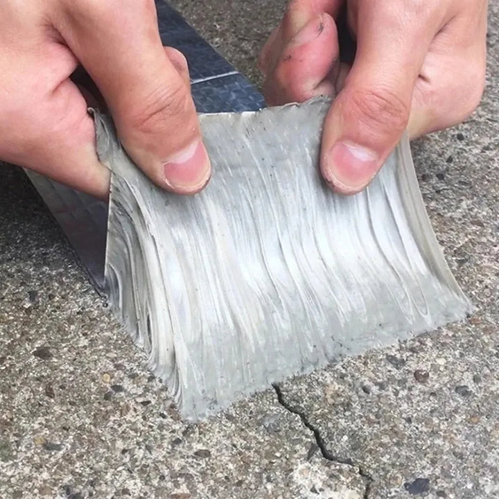 Skanto | Varmebestandig vanntett tape - Aluminiumfolie tykkere butylbånd for vegg-, basseng-, takfyllingsreparasjon - selvklebende duct tape