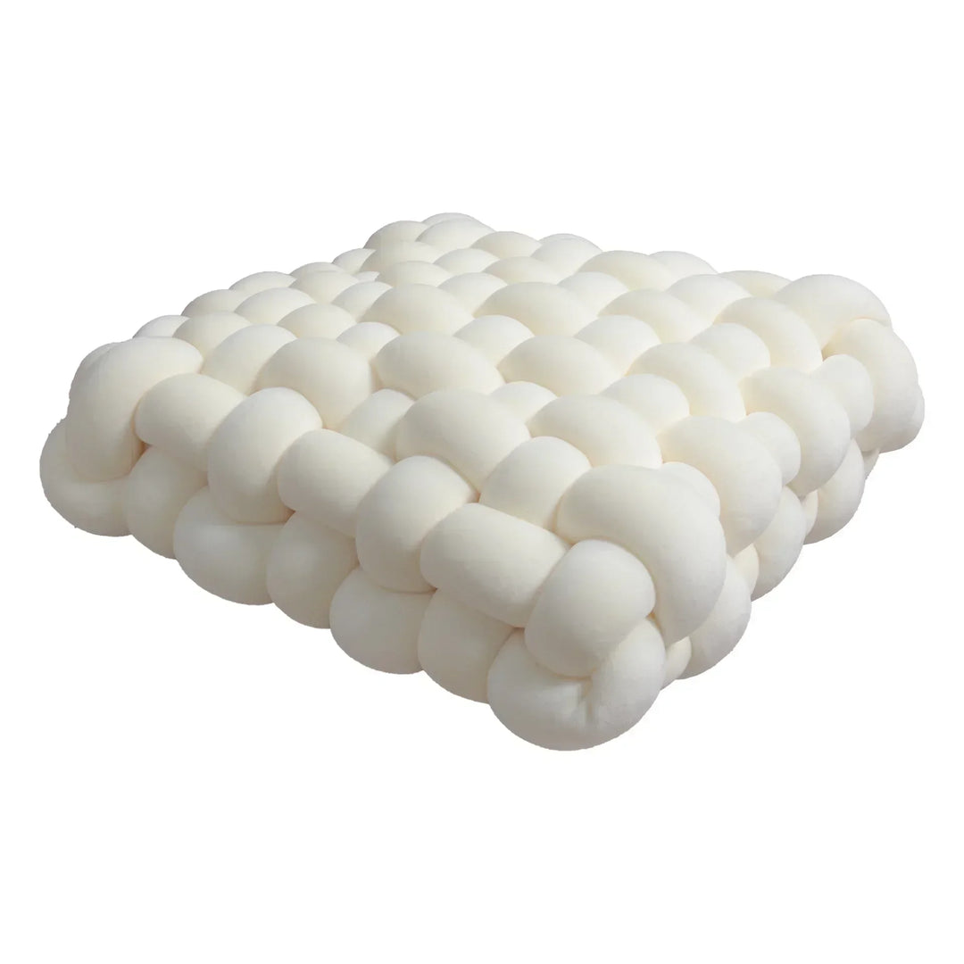 Chunky Woven Knot Cushion | Skanto