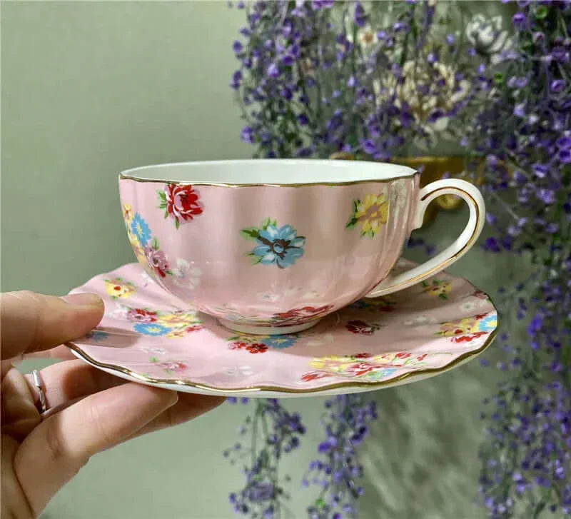 Skanto | Elegant Bone China Porcelain Coffee Cup - Luksuriøs og Unik Design