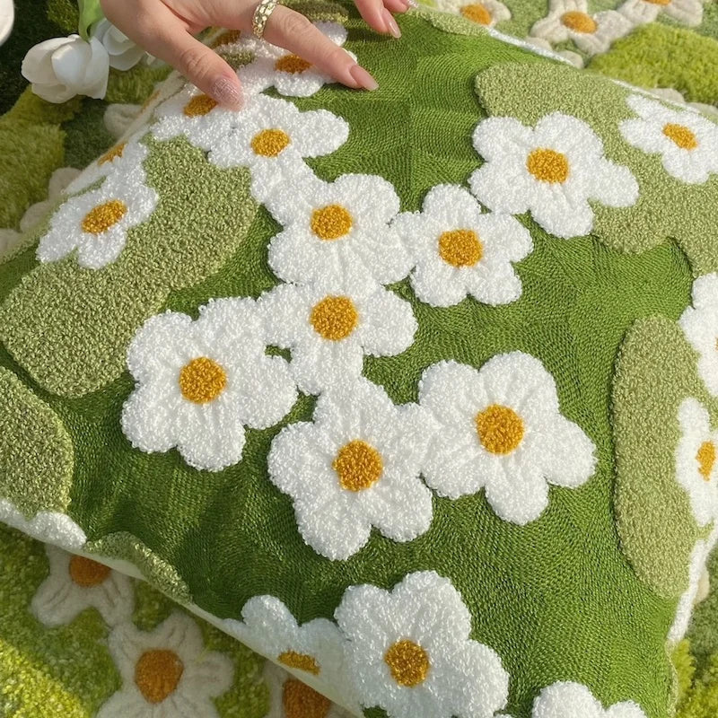 Blomsterhage Broderi Putetrekk | Skanto