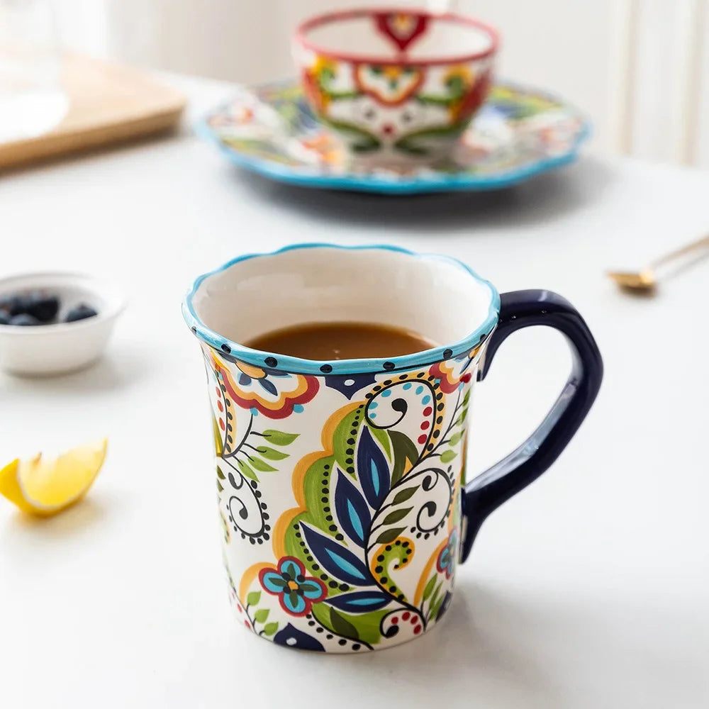 Bohemian Blossoms Kaffekopp | Skanto