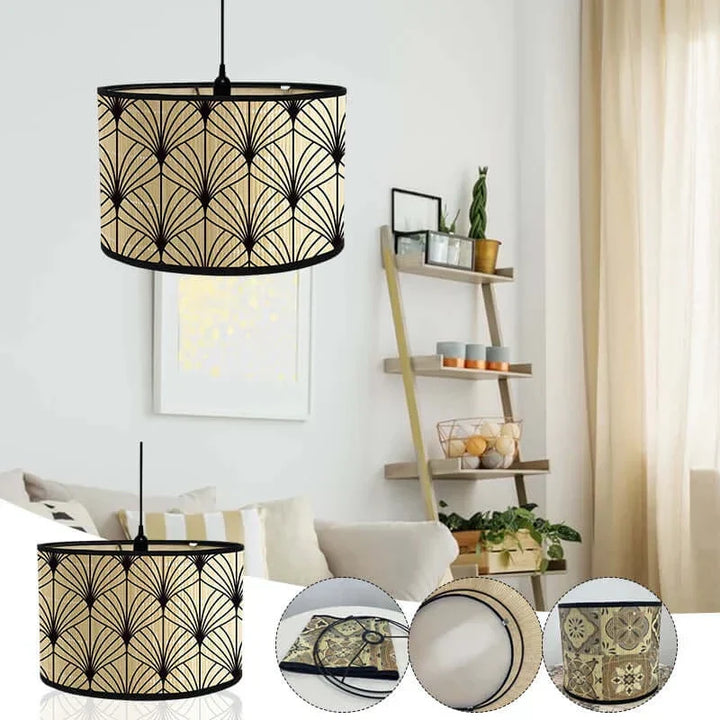 Skanto | Art Deco Trommel Lampeskjerm