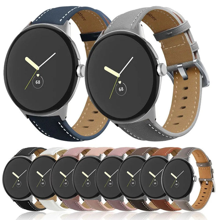 Skanto | Premium syntetisk lærarmbånd for Pixel Watch | Pixel Watch 2