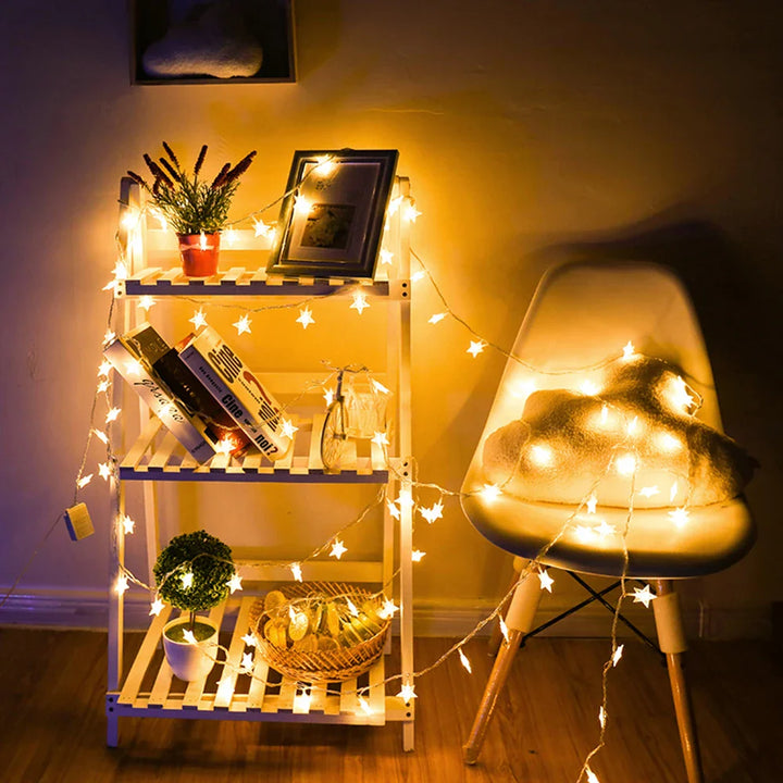LED Utendørs Fe Lys Julelys - Lyse Pærer for Bryllup, Fest, Jul & Hagedekor - Varme/Kalde/Flere Farger Alternativer