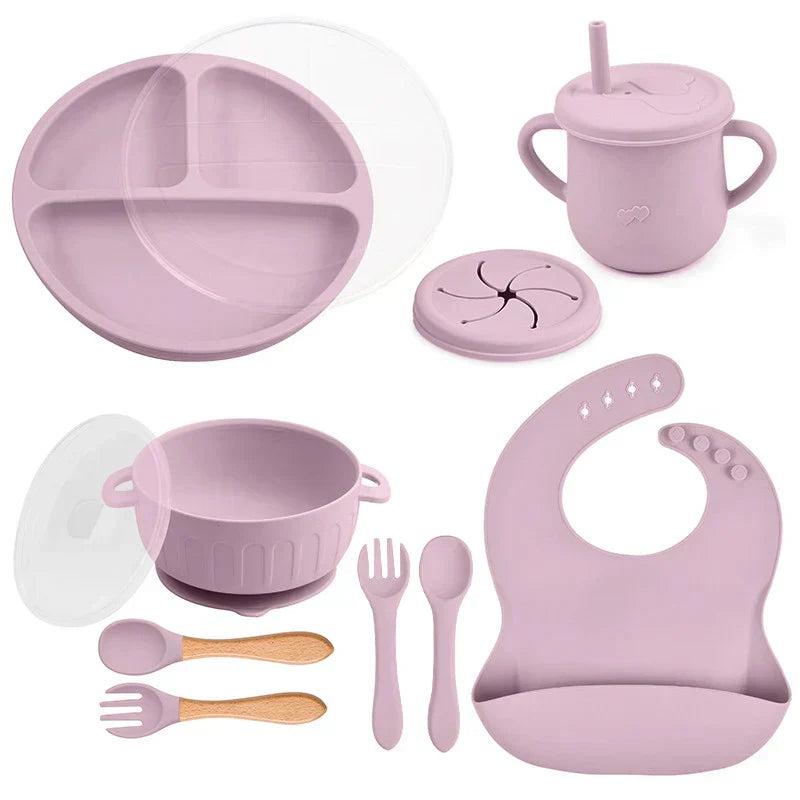 BabyCare Set - 10-delt BPA-fri serviset for barn