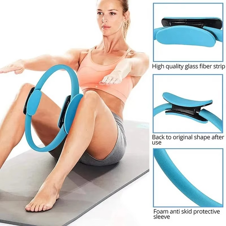 Skanto | Yoga Pilates Fitness Ring for Kjerne Styrke og Muskel Trening