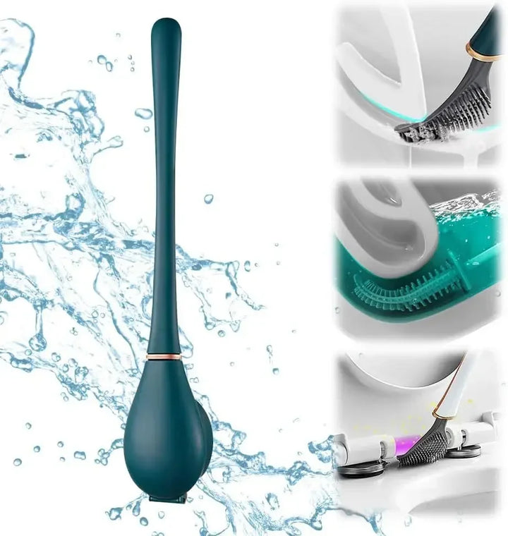 SumiClean - Slim silikon toalettbørste for badet ditt Skanto