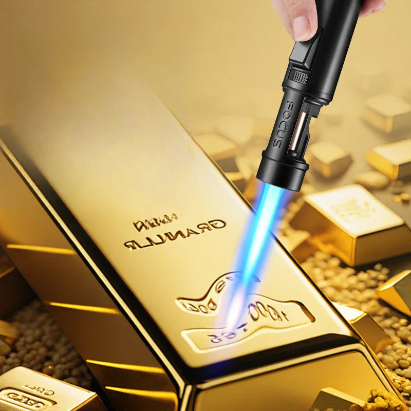Bærbar Håndholdt Vindbestandig Butan Lighter | Skanto