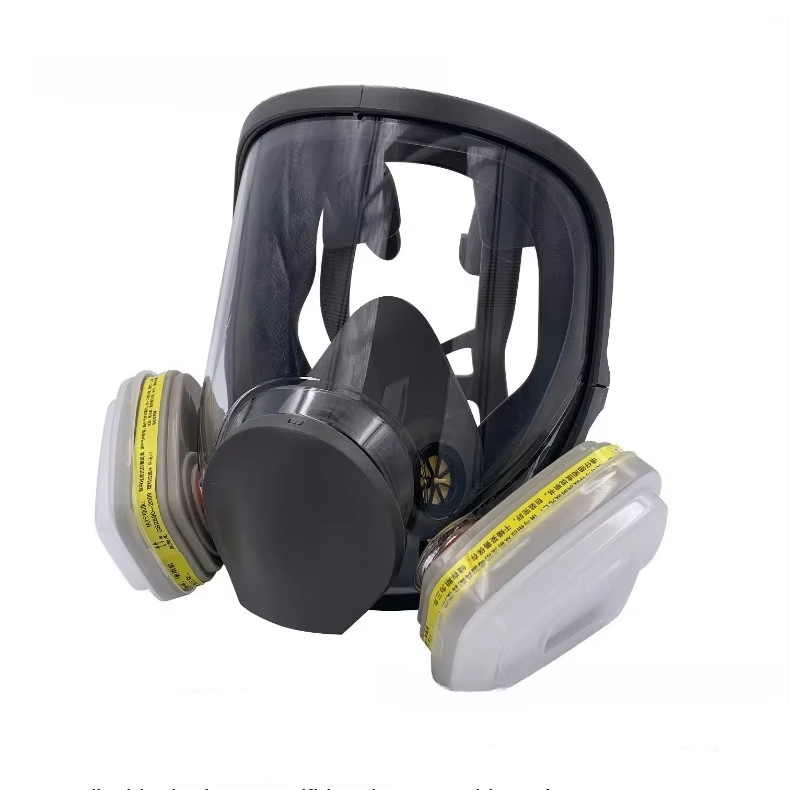 Skanto | Omfattende helansikts respirator sikkerhetsgassmaske med anti-dugg beskyttelse