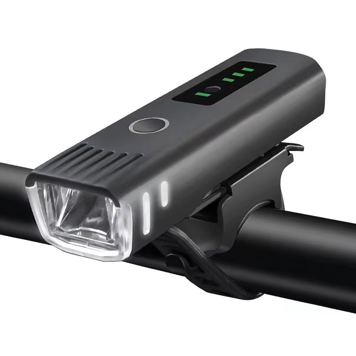 Skanto | USB Oppladbart Sykkel Front- og Baklys Sett med LED Hodelykt for Nattsykling