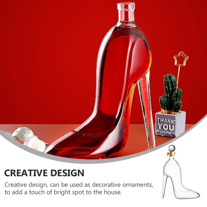 Skanto | Høyhælte Fancy Glass Vin Karaffel