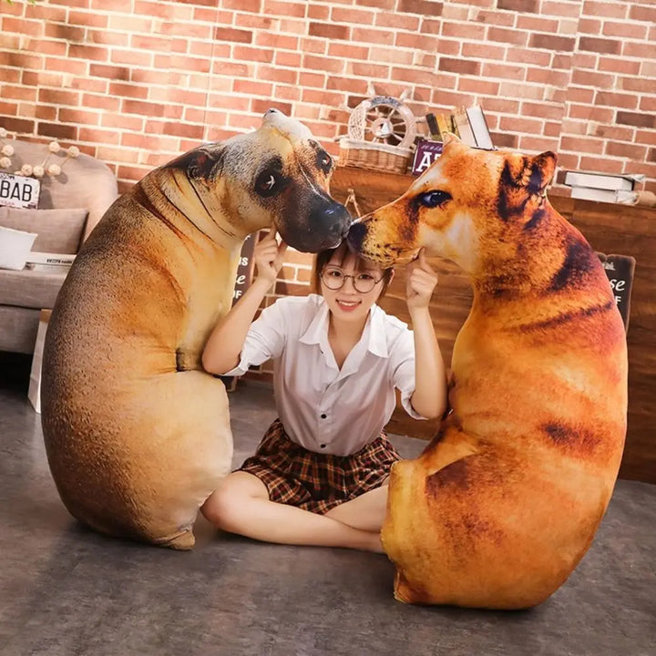 Skanto | Realistiske Hundemyke Hund Plush Puter