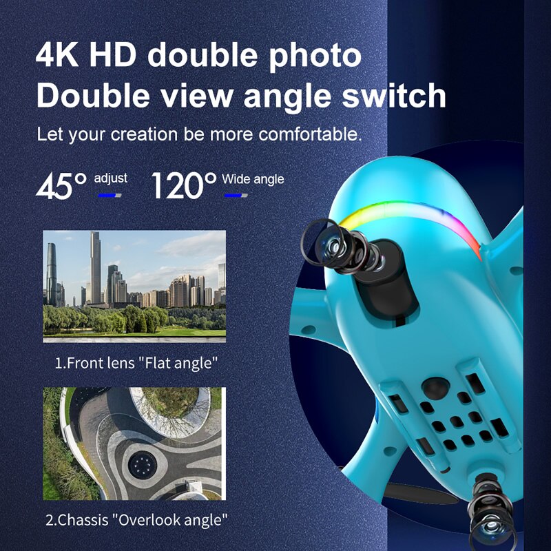 Skanto | Easy Fly Dual Camera Mini Pocket Drone
