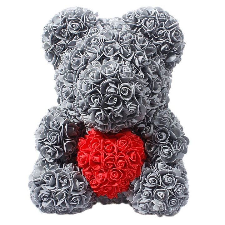 Skanto | Kunstige Rose Blomster Teddy Bjørn