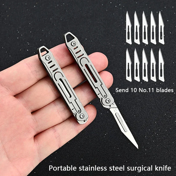 Utbyttbare kniver Faltbar EDC-kniv | Skanto